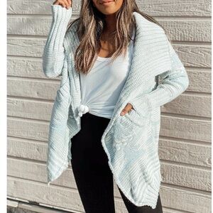 NWT New Lovestitch Feeling Cozy Chunky Knit Cardigan